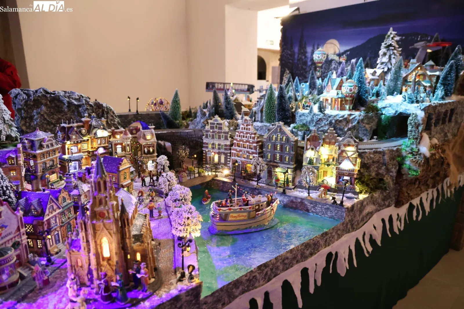 'Ciudad de Navidad' en la Torre de los Anaya | Fotos: David Sañudo