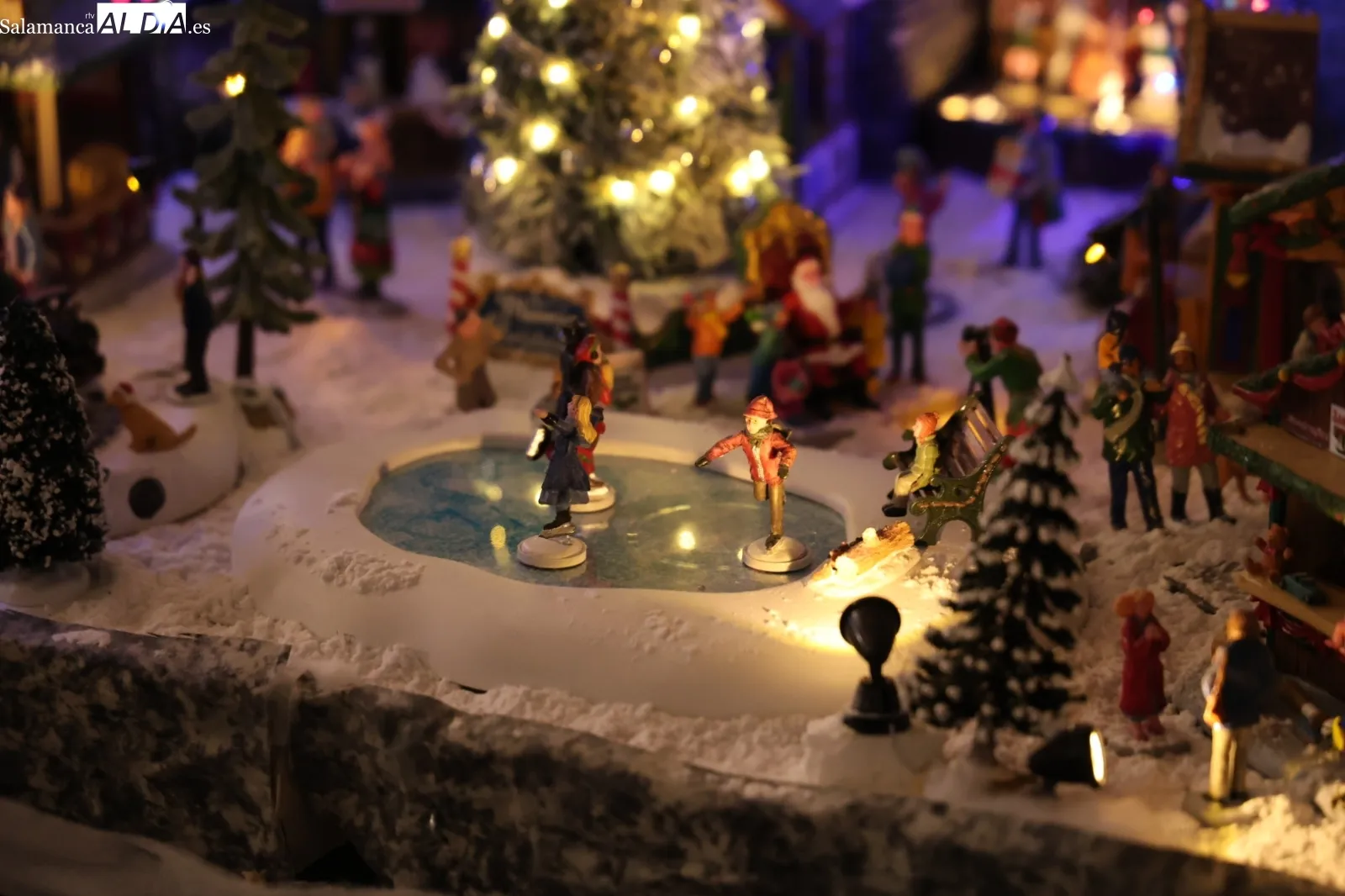 'Ciudad de Navidad' en la Torre de los Anaya | Fotos: David Sañudo