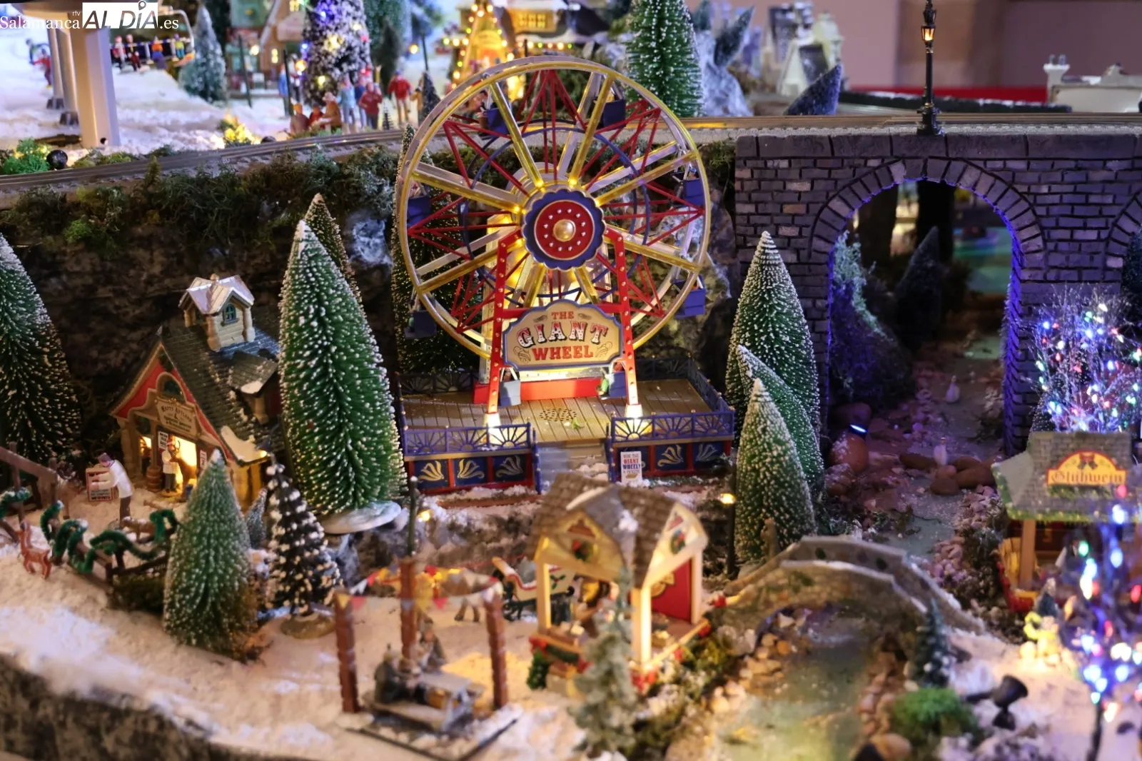 'Ciudad de Navidad' en la Torre de los Anaya | Fotos: David Sañudo