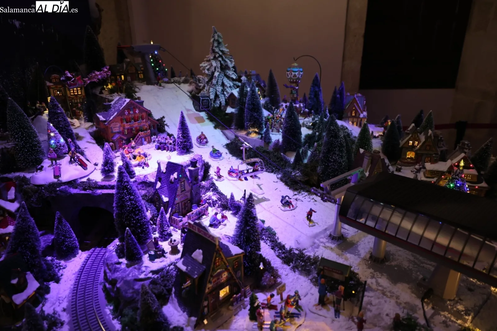 'Ciudad de Navidad' en la Torre de los Anaya | Fotos: David Sañudo