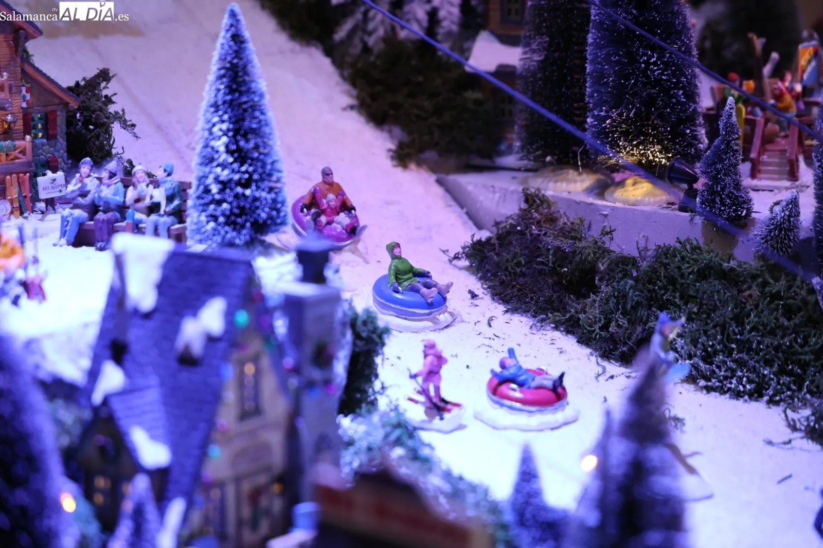 'Ciudad de Navidad' en la Torre de los Anaya | Fotos: David Sañudo