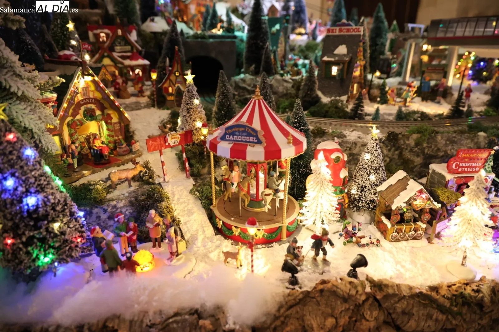 'Ciudad de Navidad' en la Torre de los Anaya | Fotos: David Sañudo