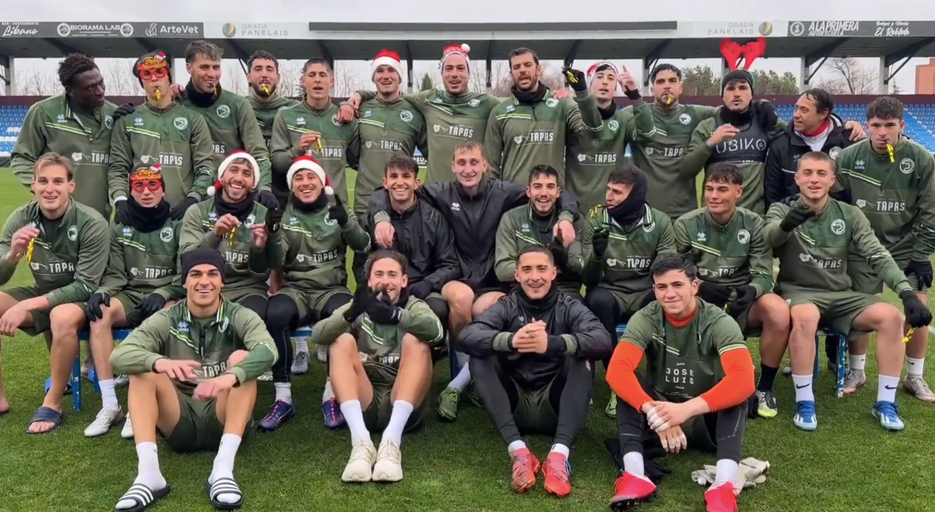 VÍDEO | Unionistas de Salamanca felicita las fiestas navideñas interpretando este tradicional villancico 