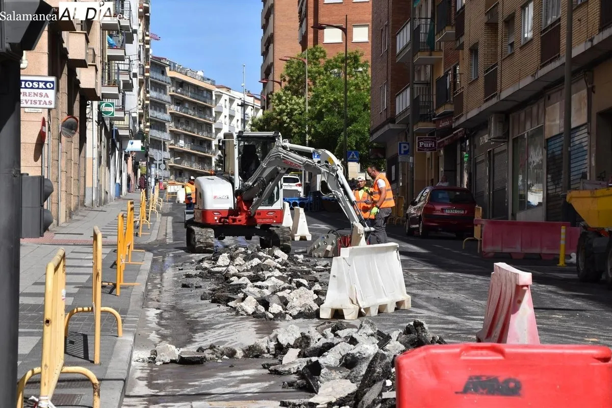 Cortes de tráfico en Salamanca lunes 15: calles afectadas