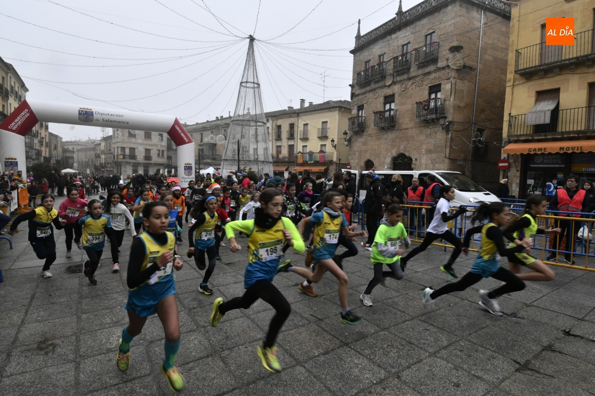 Carrera del Turrón en Ciudad Rodrigo con 900 participantes