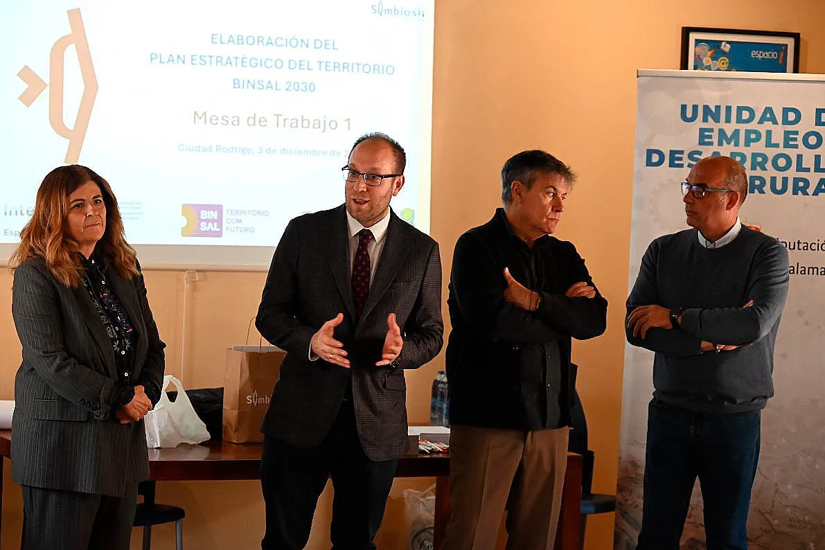 Reunión en Ciudad Rodrigo para impulsar el Plan estratégico Binsal 2030