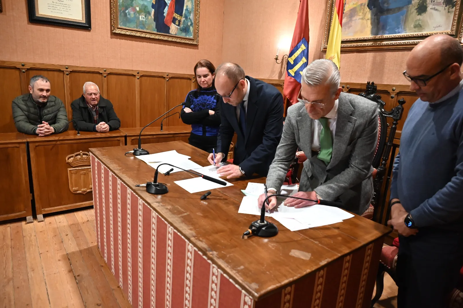 Firma del convenio de mejora del patrimonio historico
