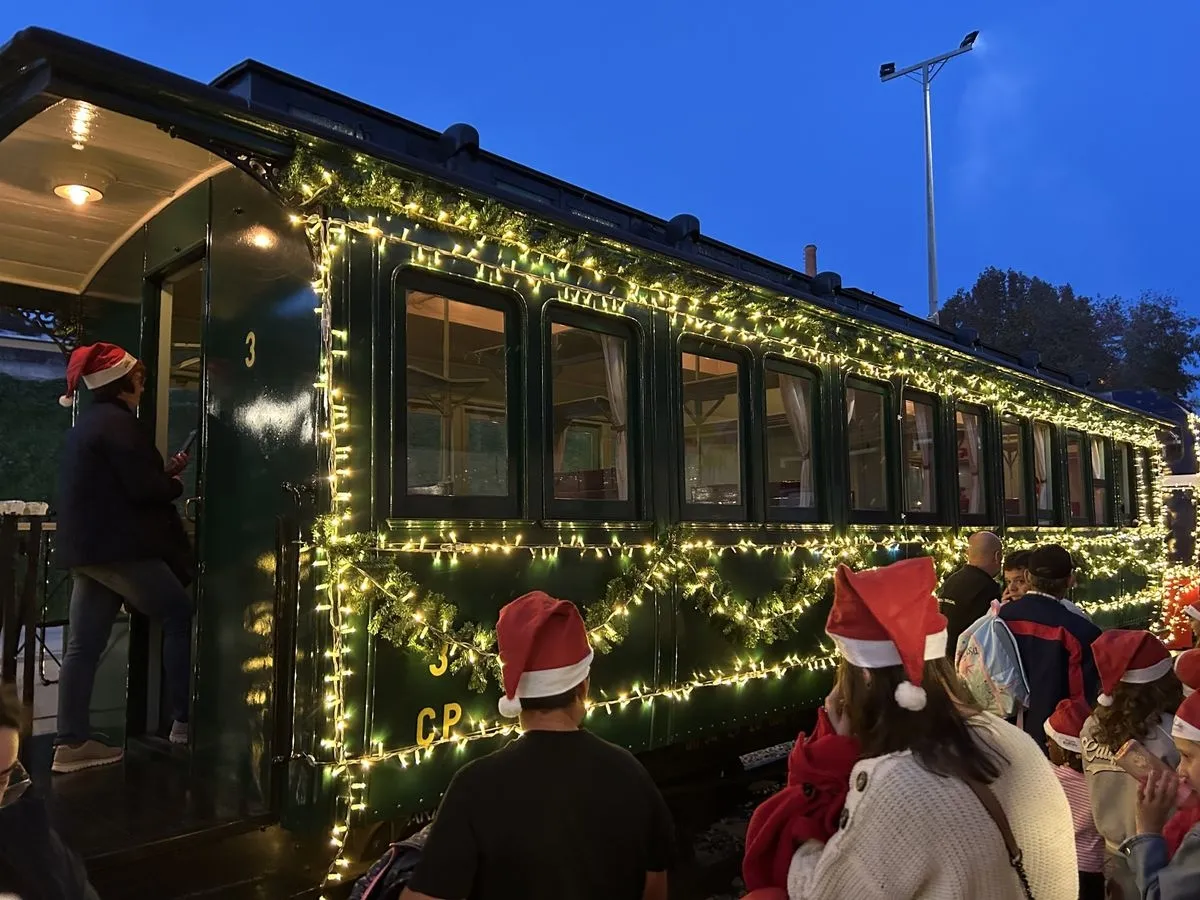 Comboio Histórico do Vouga de Navidad (Aveiro, Portugal) 