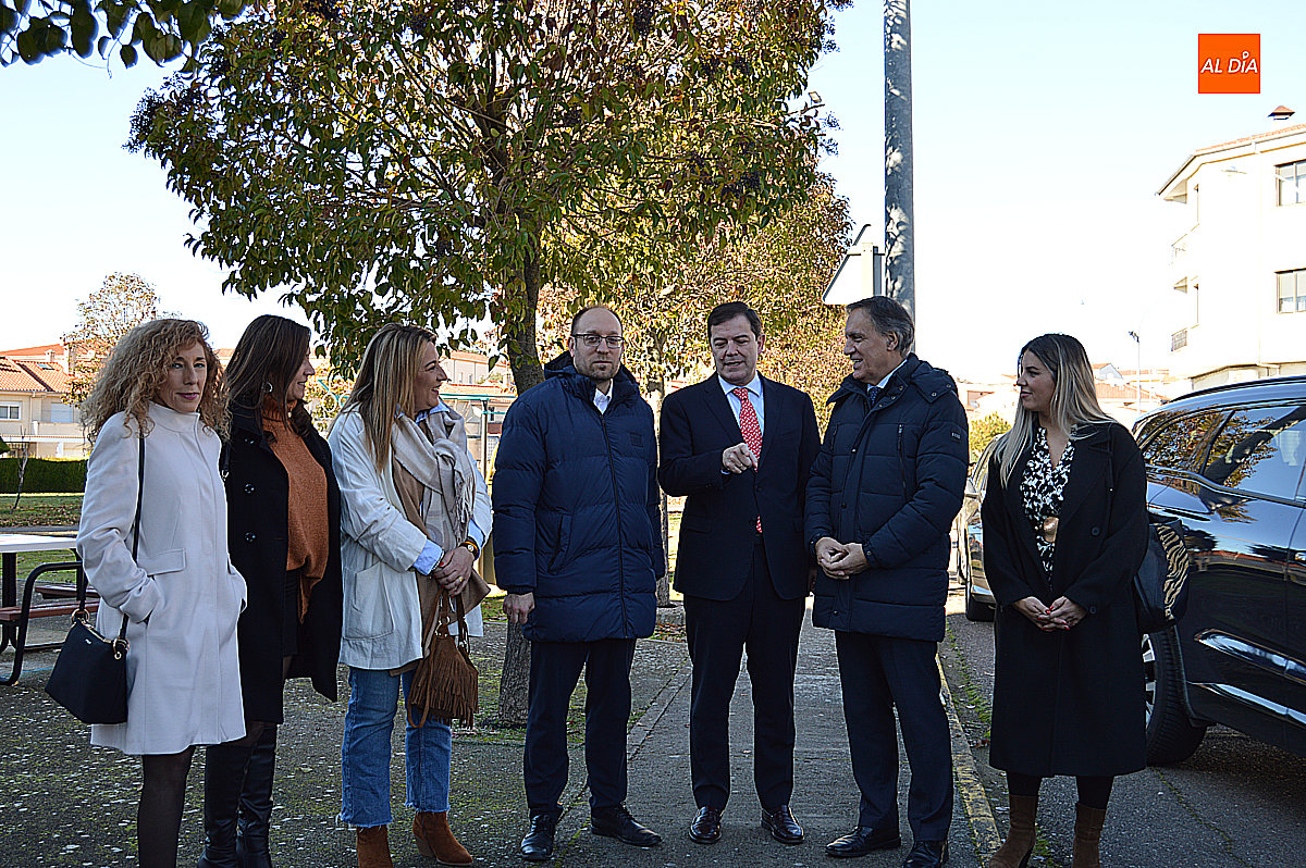 El líder del PP pide en Ciudad Rodrigo una gran victoria en marzo y con el objetivo de ser una de las tres mejores comunidades autónomas 