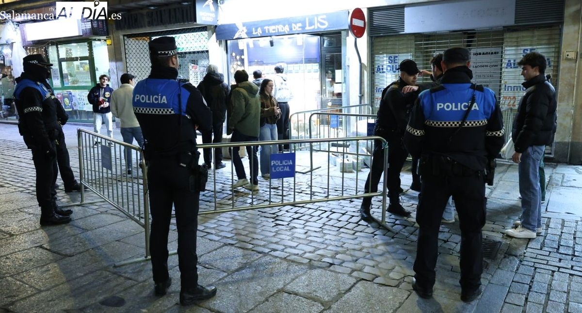 Balance Nochevieja Universitaria Salamanca: 29 denuncias y 5 intoxicaciones