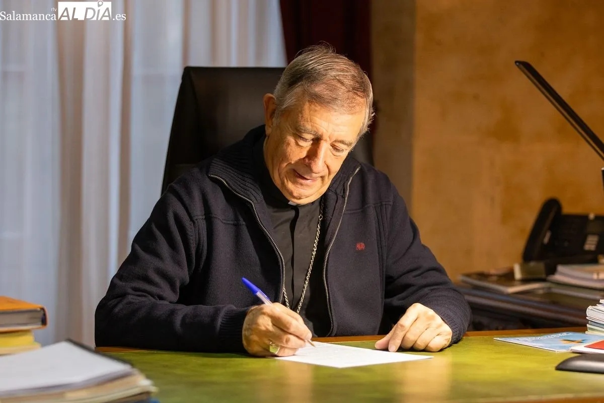 Don José Luis Retana, Obispo de Salamanca y Ciudad Rodrigo | FOTOS: David Sañudo 