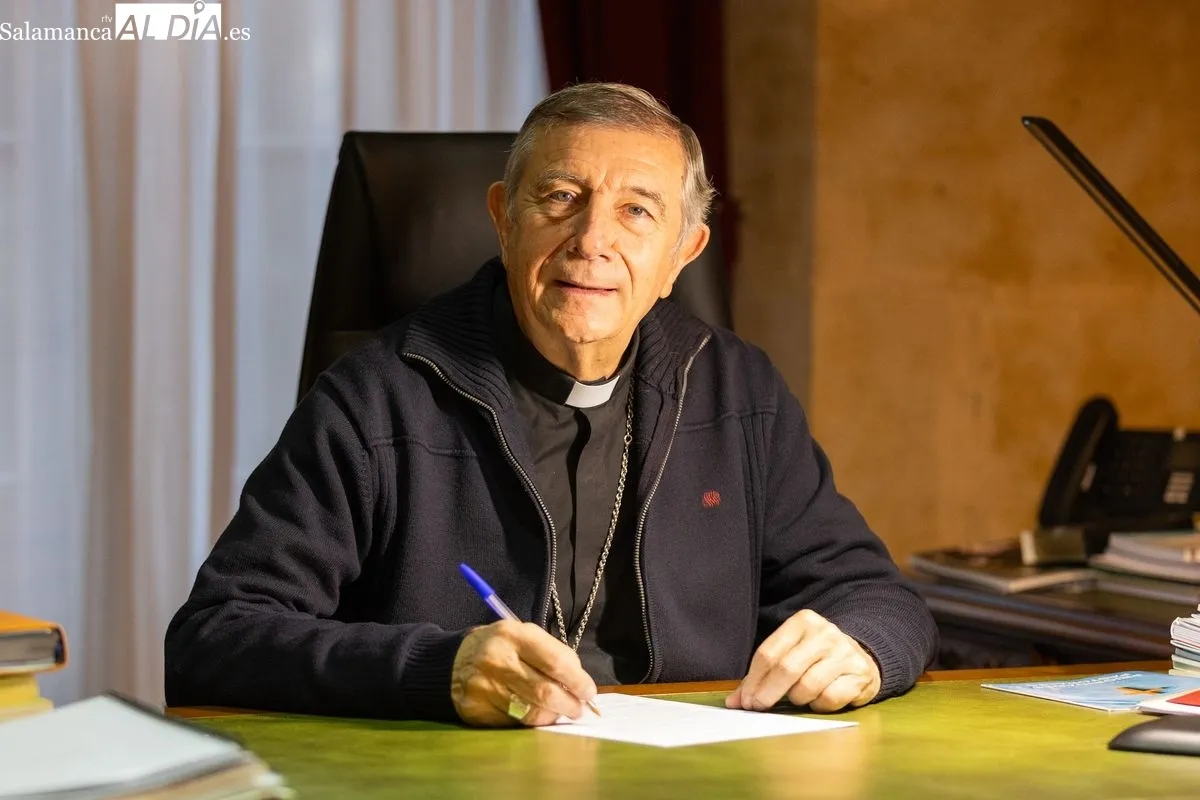 Don José Luis Retana, Obispo de Salamanca y Ciudad Rodrigo | FOTOS: David Sañudo 