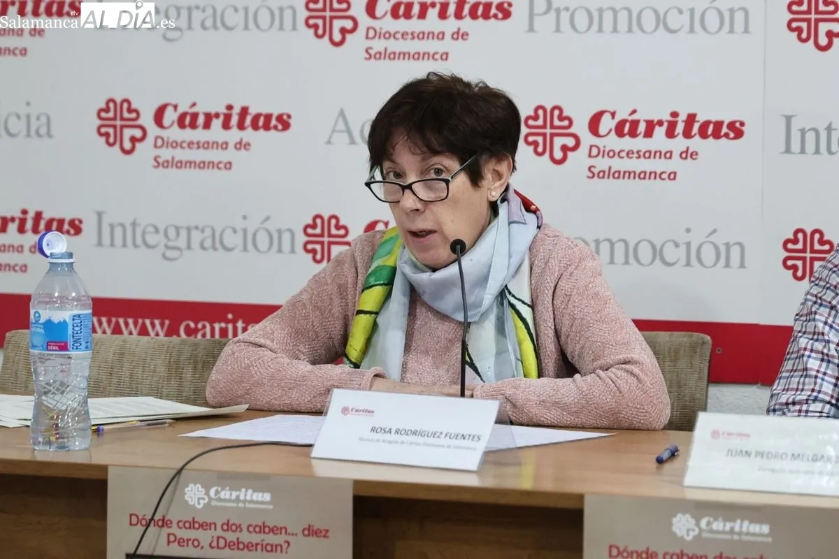 Cáritas Salamanca alerta de que el pago de la vivienda consume ya el 70 % de los ingresos de las familias vulnerables | FOTOS: David Sañudo 