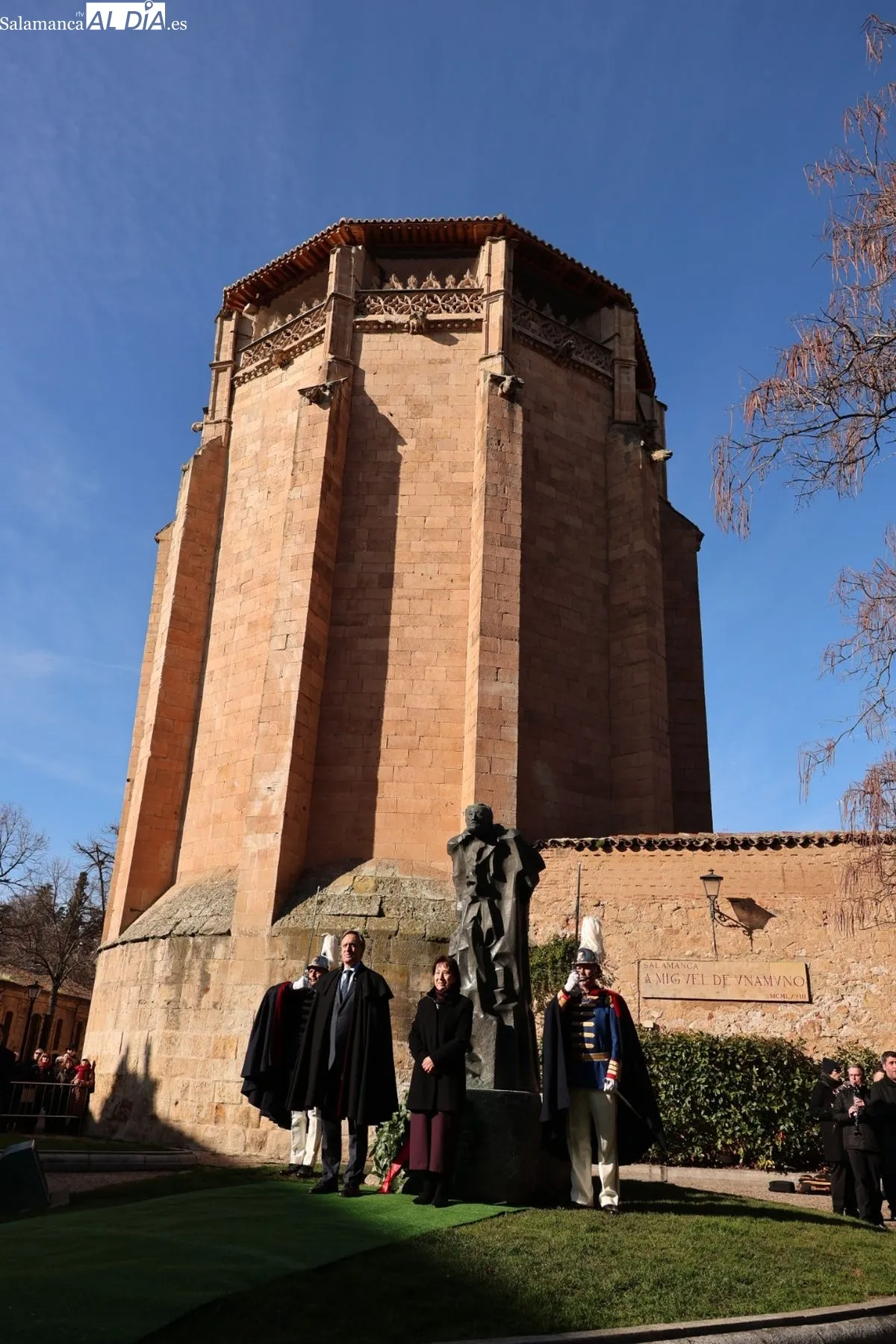 Salamanca rinde homenaje hoy a Miguel de Unamuno en el aniversario de su fallecimiento | FOTOS: David Sañudo 