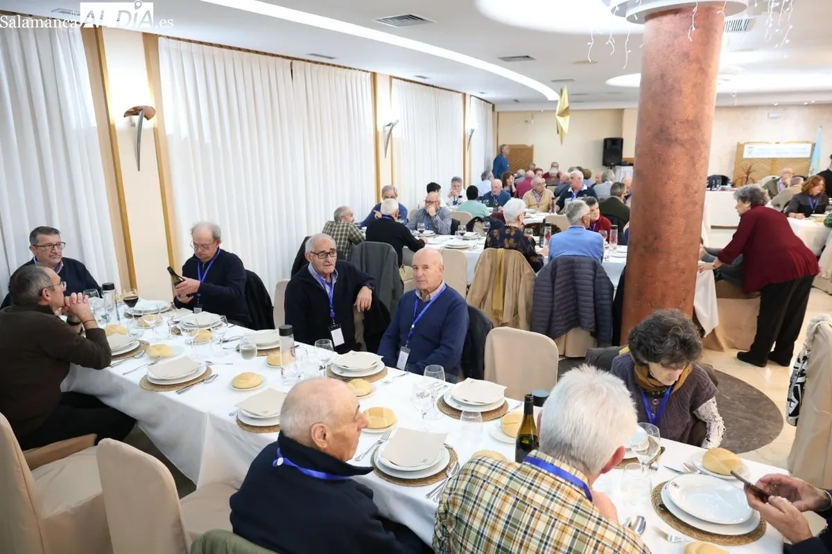 Los jubilados y pensionistas de la provincia se reúnen en Salamanca en su Asamblea General | FOTOS: David Sañudo 