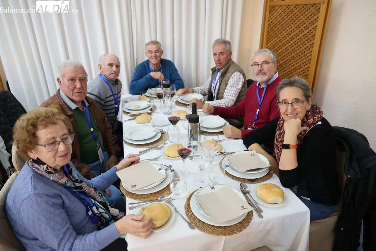Los jubilados y pensionistas de la provincia se reúnen en Salamanca en su Asamblea General | FOTOS: David Sañudo 