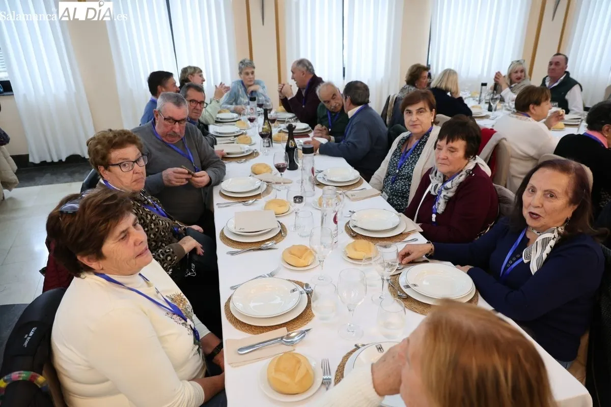 Los jubilados y pensionistas de la provincia se reúnen en Salamanca en su Asamblea General | FOTOS: David Sañudo 