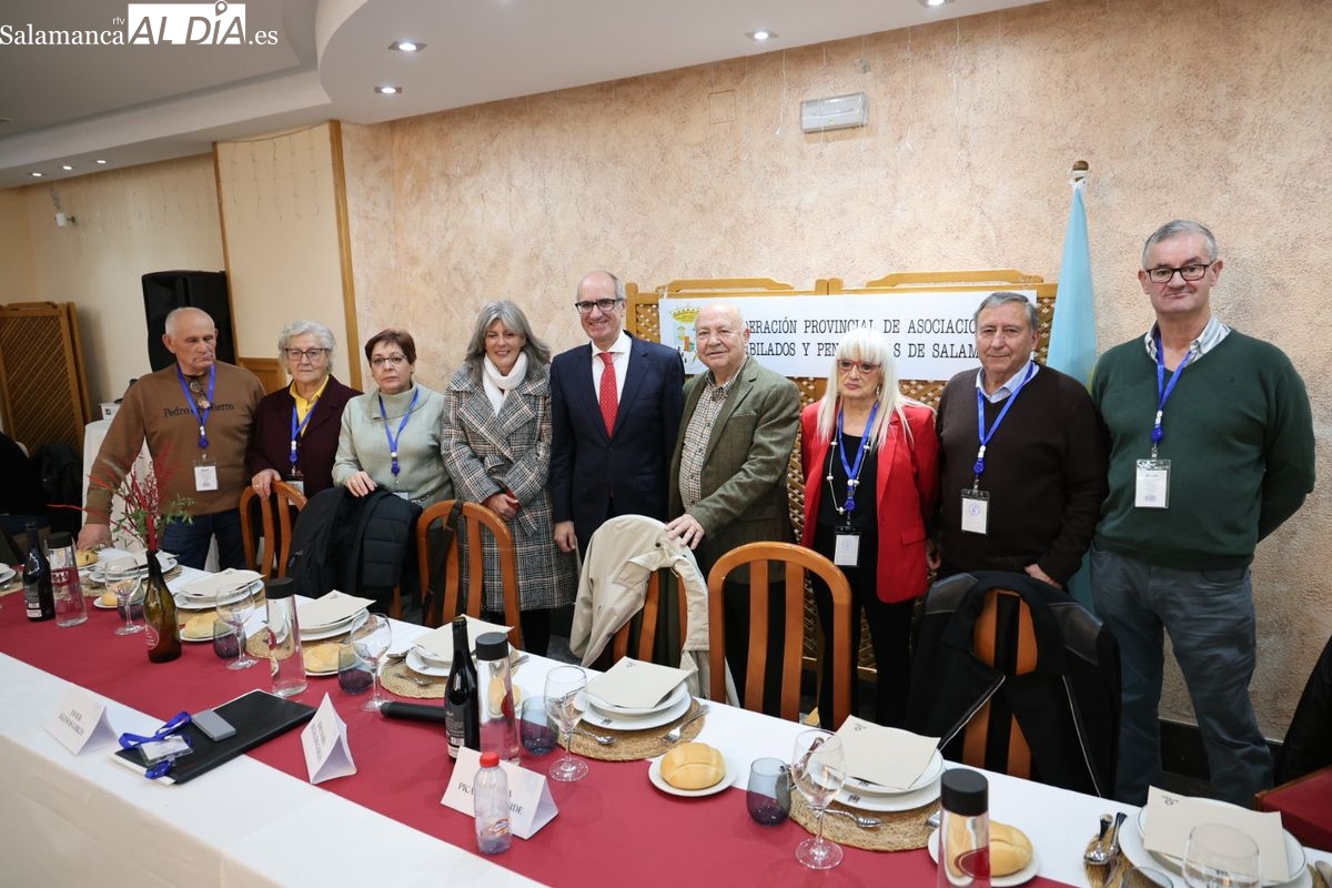 FOTOS | Jubilados de Salamanca celebran su Asamblea General anual