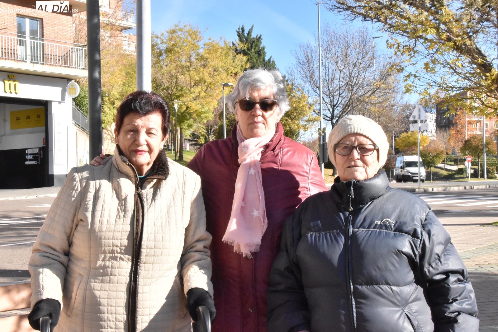 Rosalía, Carmen y Celestina: tres usuarias que han encontrado en Cruz Roja de Salamanca 