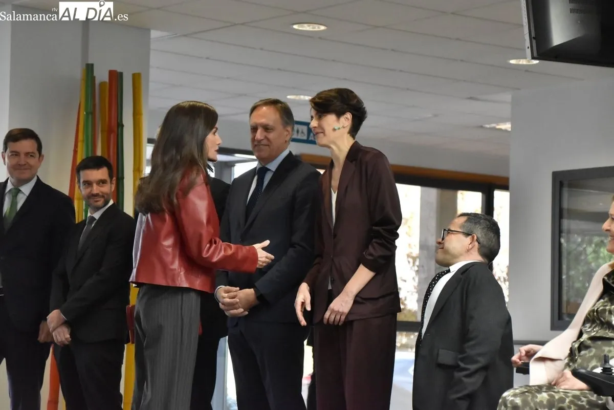 La visita de la Reina Letizia a Salamanca, en imágenes | FOTOS: Vanesa Martins 