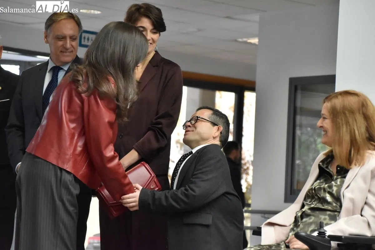 La visita de la Reina Letizia a Salamanca, en imágenes | FOTOS: Vanesa Martins 