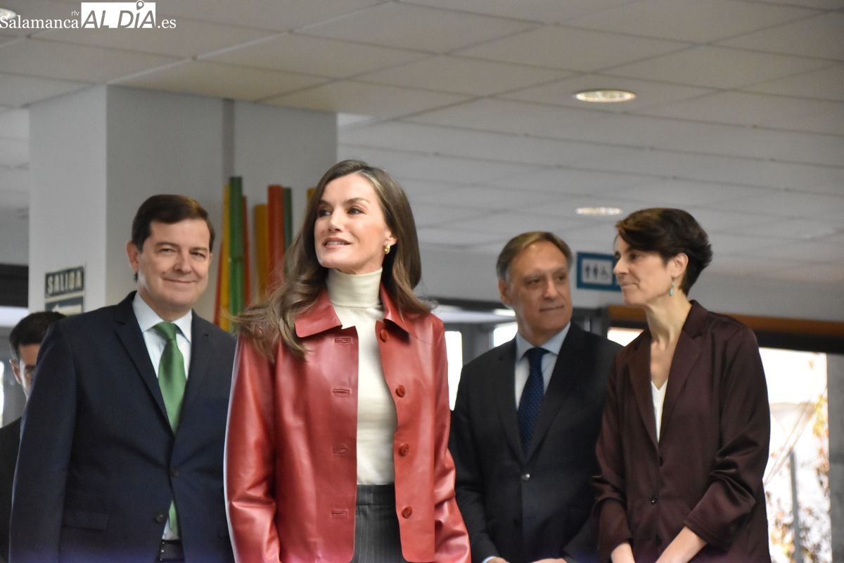 FOTOS | La visita de la Reina Letizia a Salamanca, en imágenes 