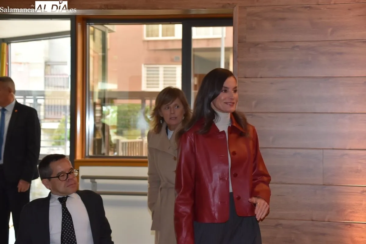 La visita de la Reina Letizia a Salamanca, en imágenes | FOTOS: Vanesa Martins 