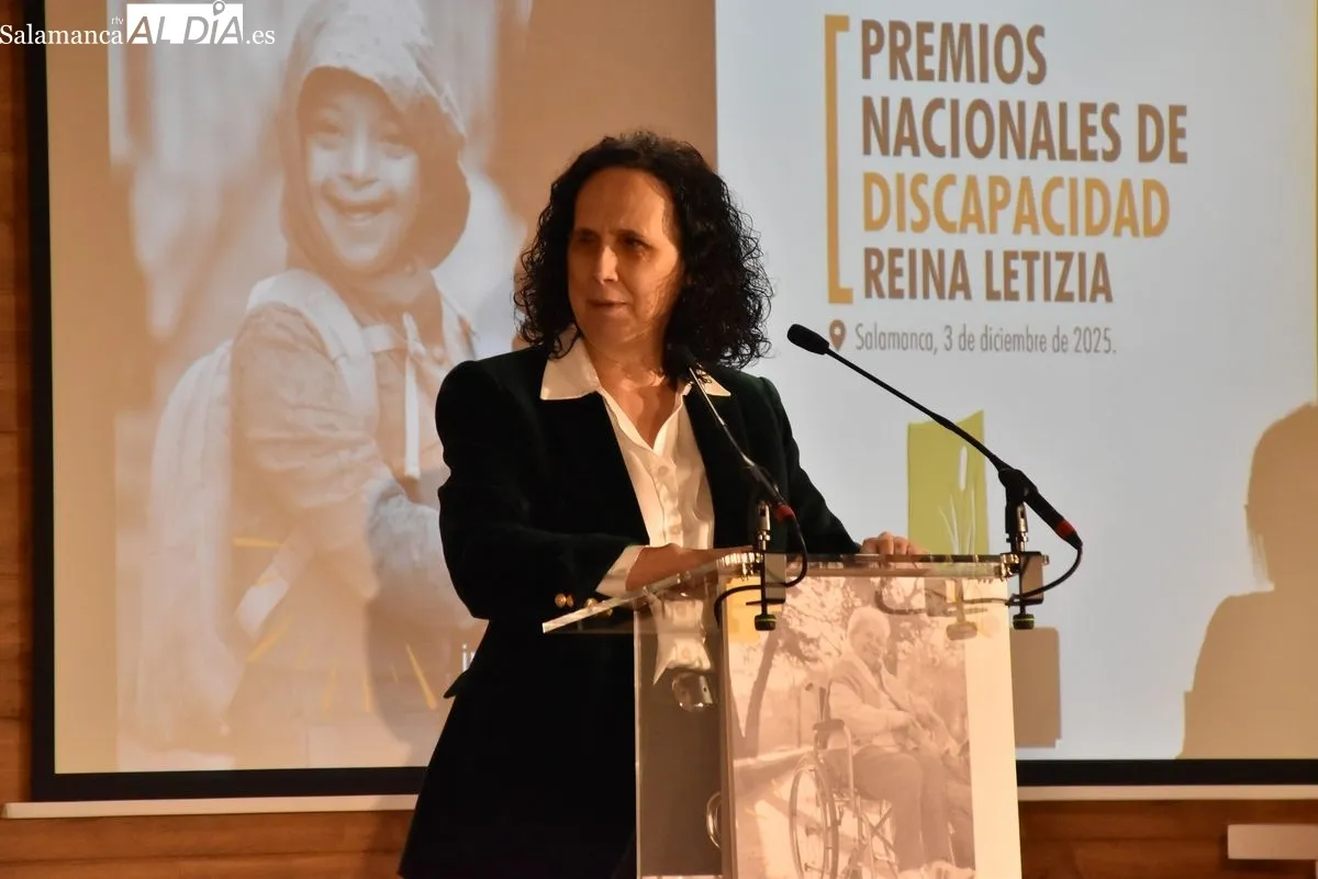 La Reina Letizia preside en Salamanca la entrega de los Premios Nacionales de Discapacidad | FOTOS: Vanesa Martins 