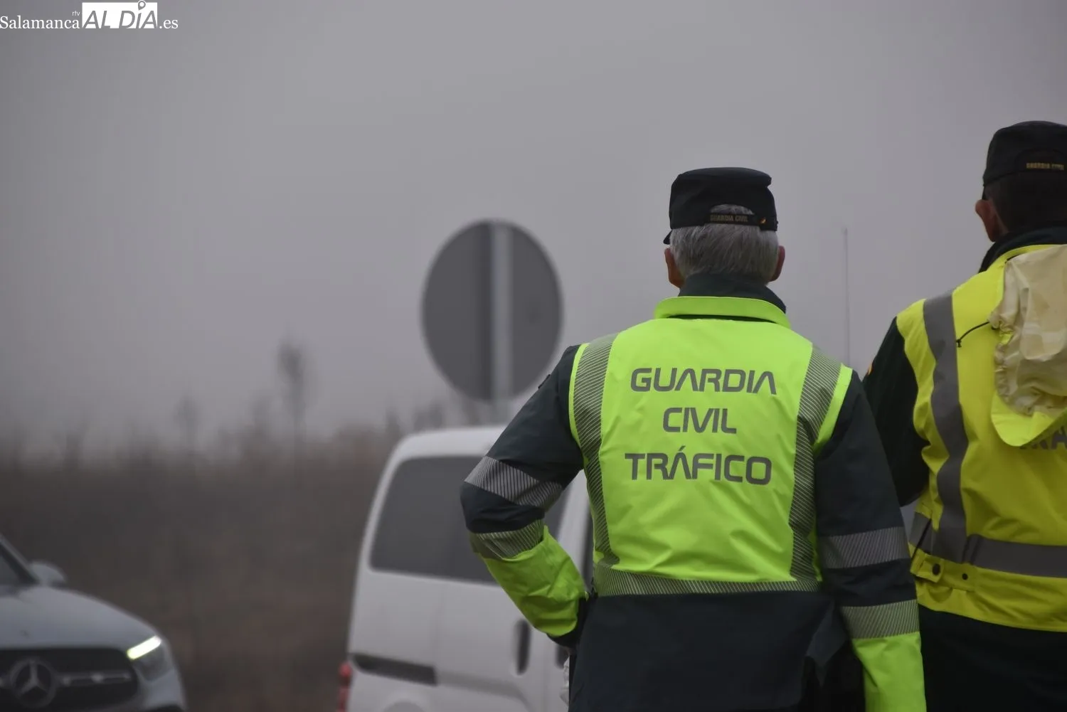 Control de alcohol y drogas en una de las vías más transitadas de Salamanca | FOTOS: Vanesa Martins
