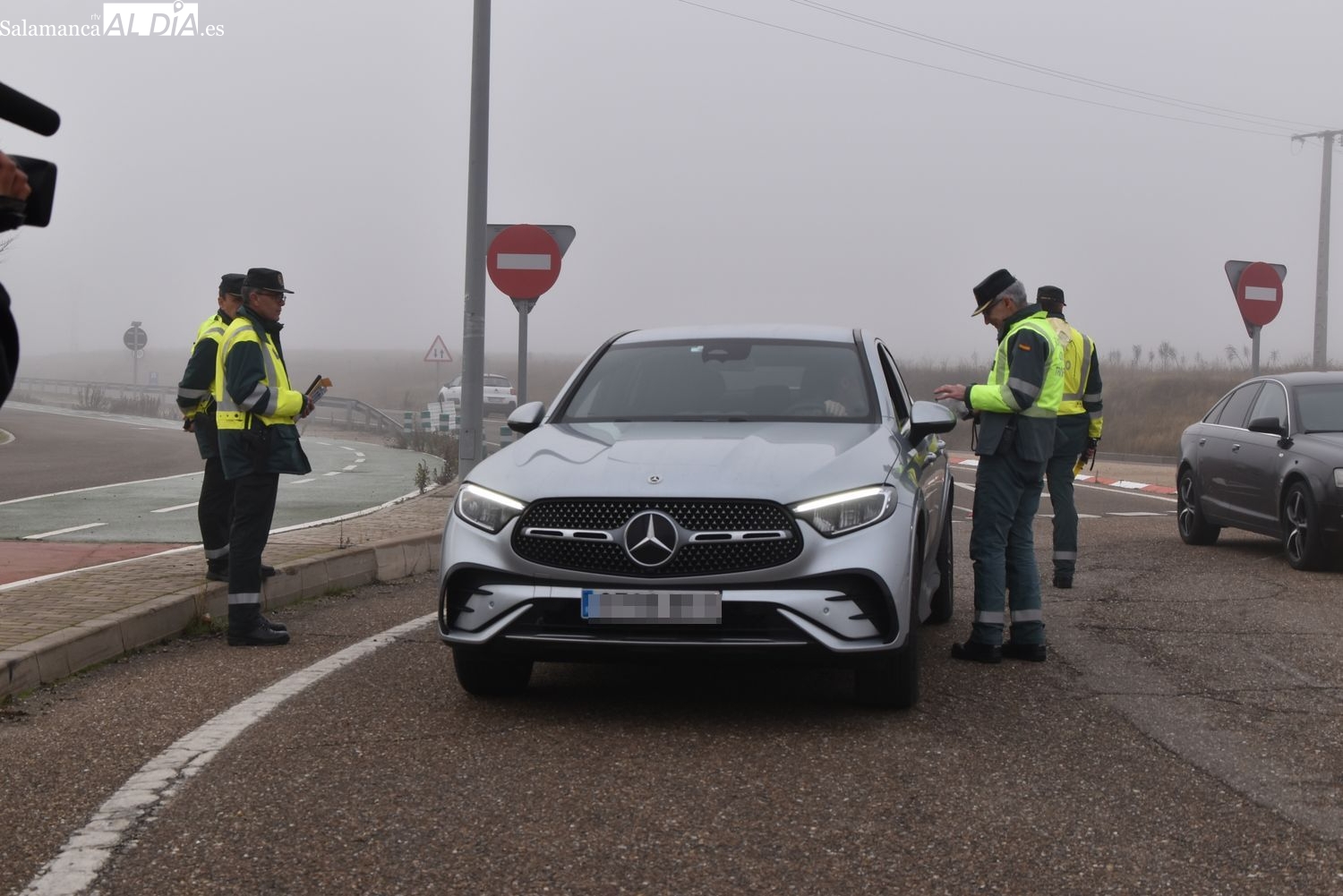 Controles de alcohol y drogas de la DGT en Salamanca