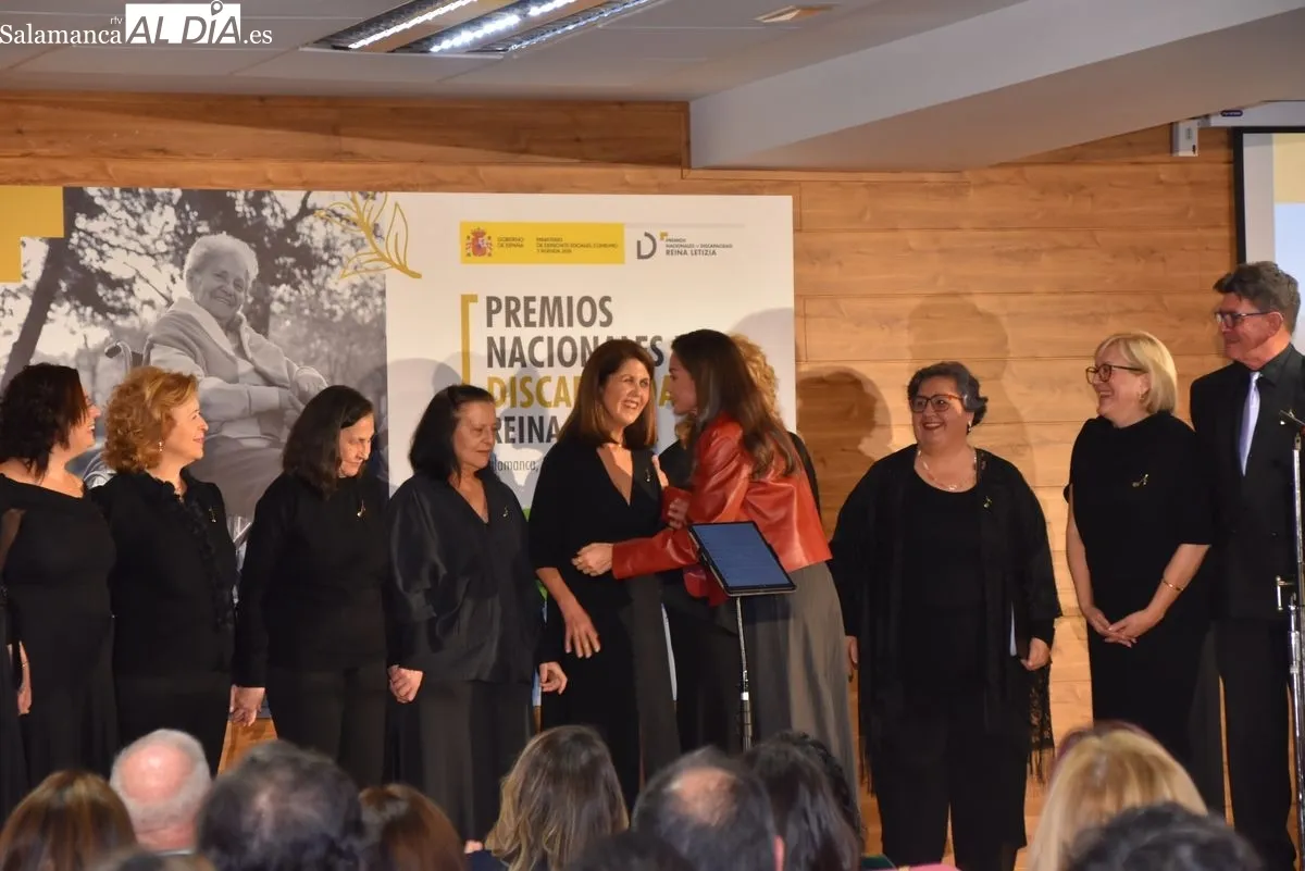 La Reina Letizia preside en Salamanca la entrega de los Premios Nacionales de Discapacidad | FOTOS: Vanesa Martins 