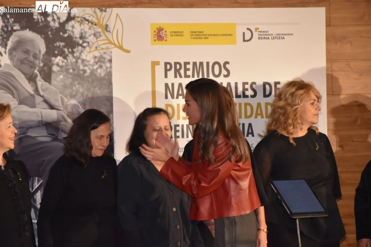 La Reina Letizia preside en Salamanca la entrega de los Premios Nacionales de Discapacidad | FOTOS: Vanesa Martins 