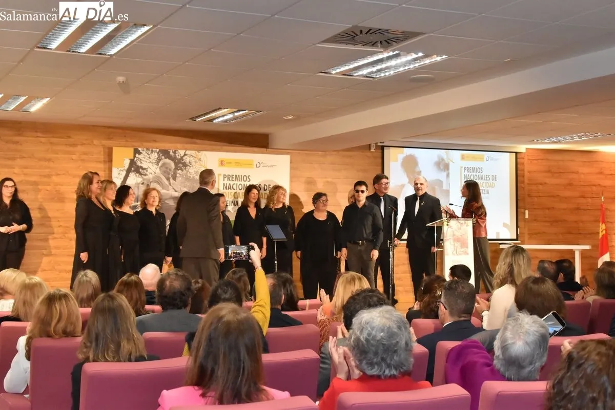La Reina Letizia preside en Salamanca la entrega de los Premios Nacionales de Discapacidad | FOTOS: Vanesa Martins 