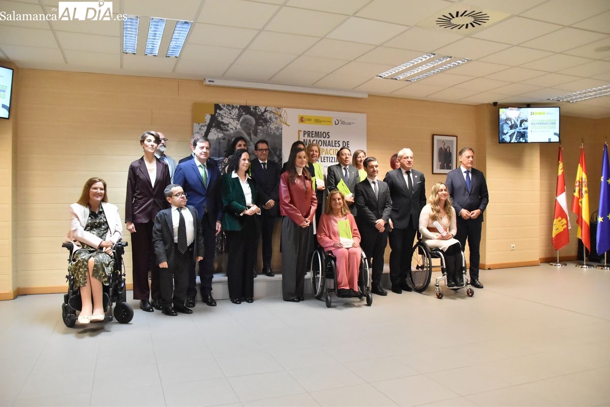 VÍDEO Y FOTOS | Reina Letizia en Salamanca por el Día de la Discapacidad