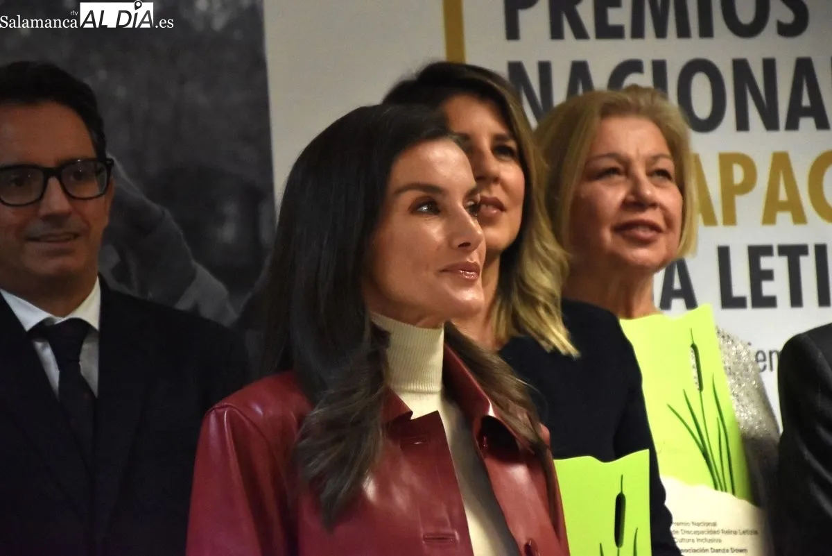 La visita de la Reina Letizia a Salamanca, en imágenes | FOTOS: Vanesa Martins 