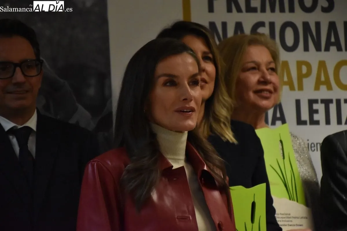 La Reina Letizia preside en Salamanca la entrega de los Premios Nacionales de Discapacidad | FOTOS: Vanesa Martins 