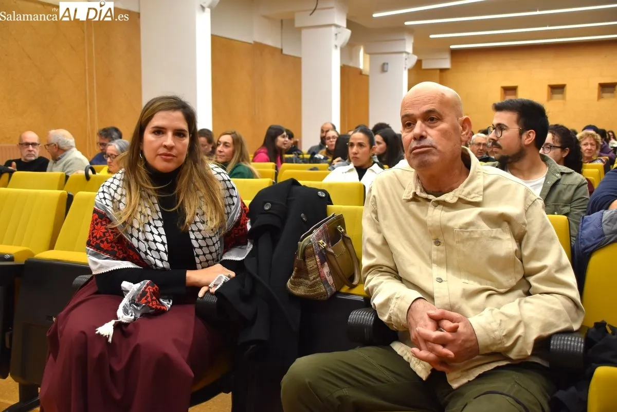 La Facultad de Educación de la Universidad de Salamanca durante la jornada 'Palestina hoy: Educar en situación de emergencia' | FOTOS: Vanesa Martins 