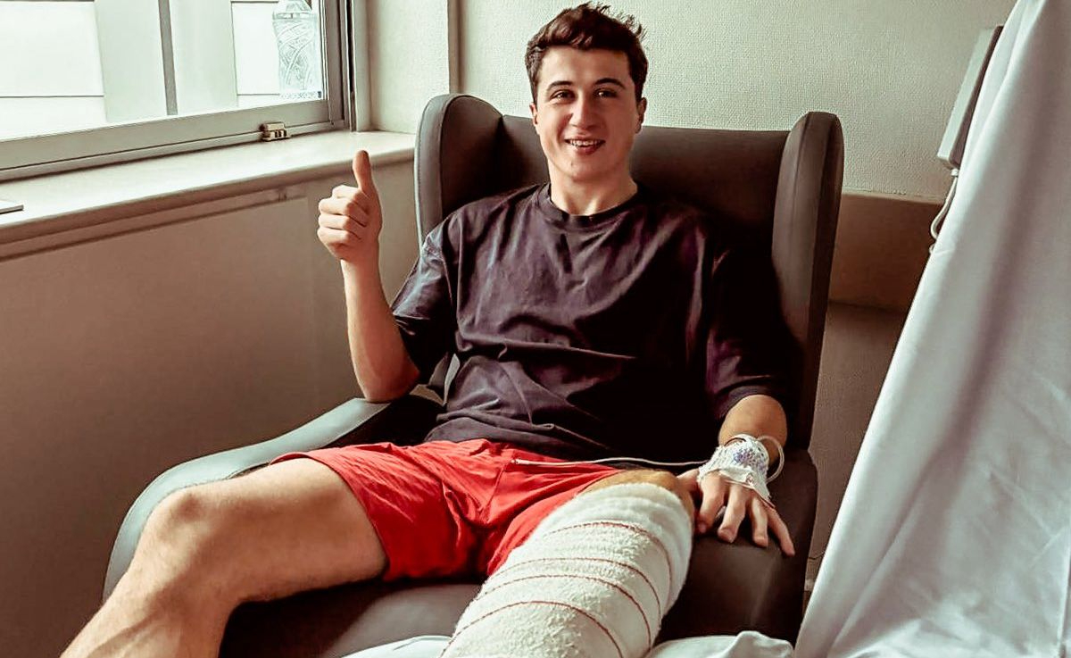 Éxito en la operación de Davo: el jugador del Salamanca UDS inicia su recuperación