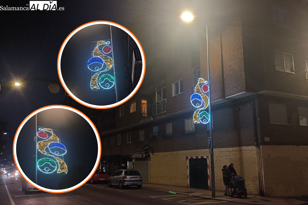 Luces de Navidad en Salamanca gracias a la carta de una niña