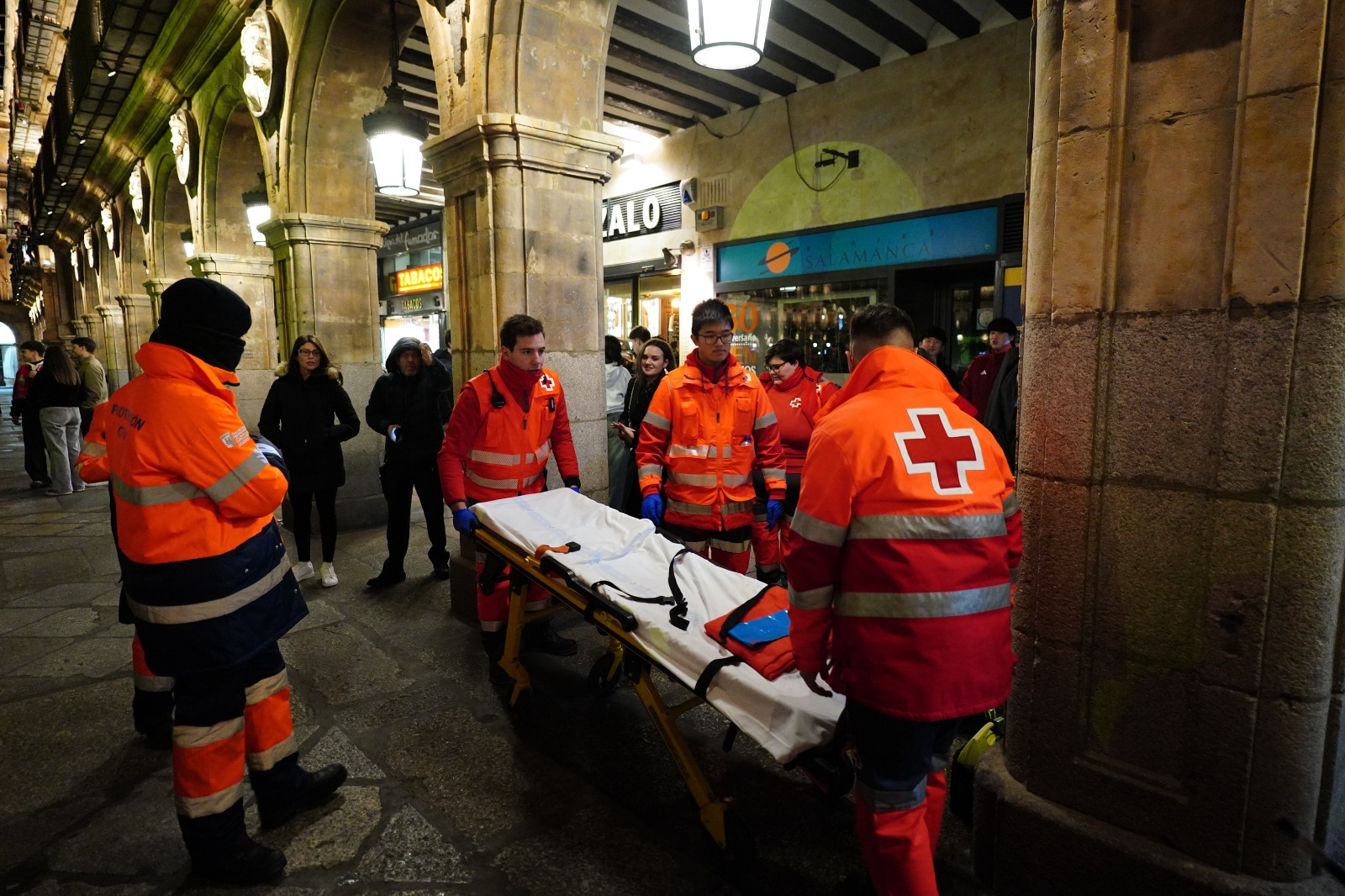 Fin de Año Universitario: dispositivo de Cruz Roja en Salamanca