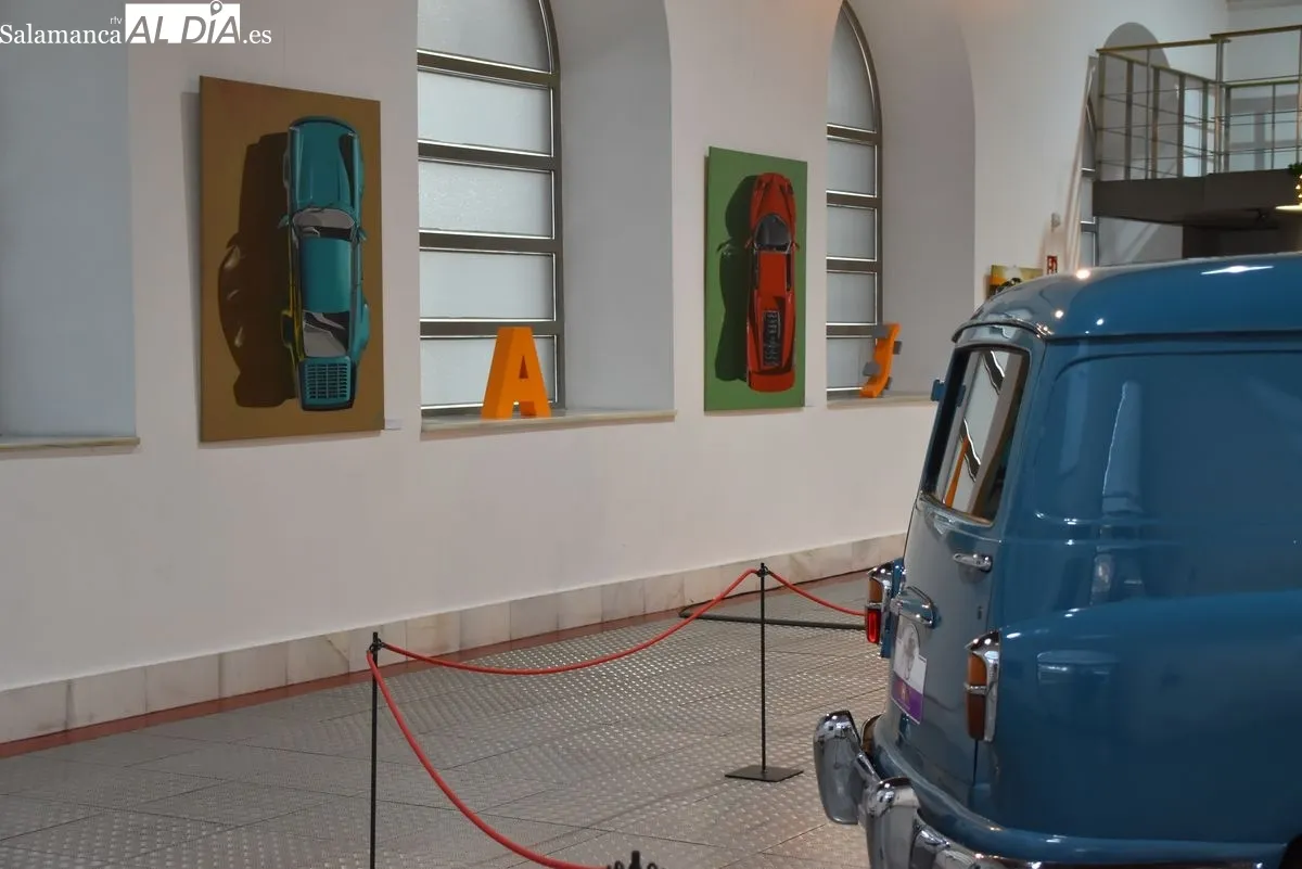 Arte y automoción se unen en la nueva muestra gratuita del Museo de Historia de la Automoción. Foto de Toni Sánchez