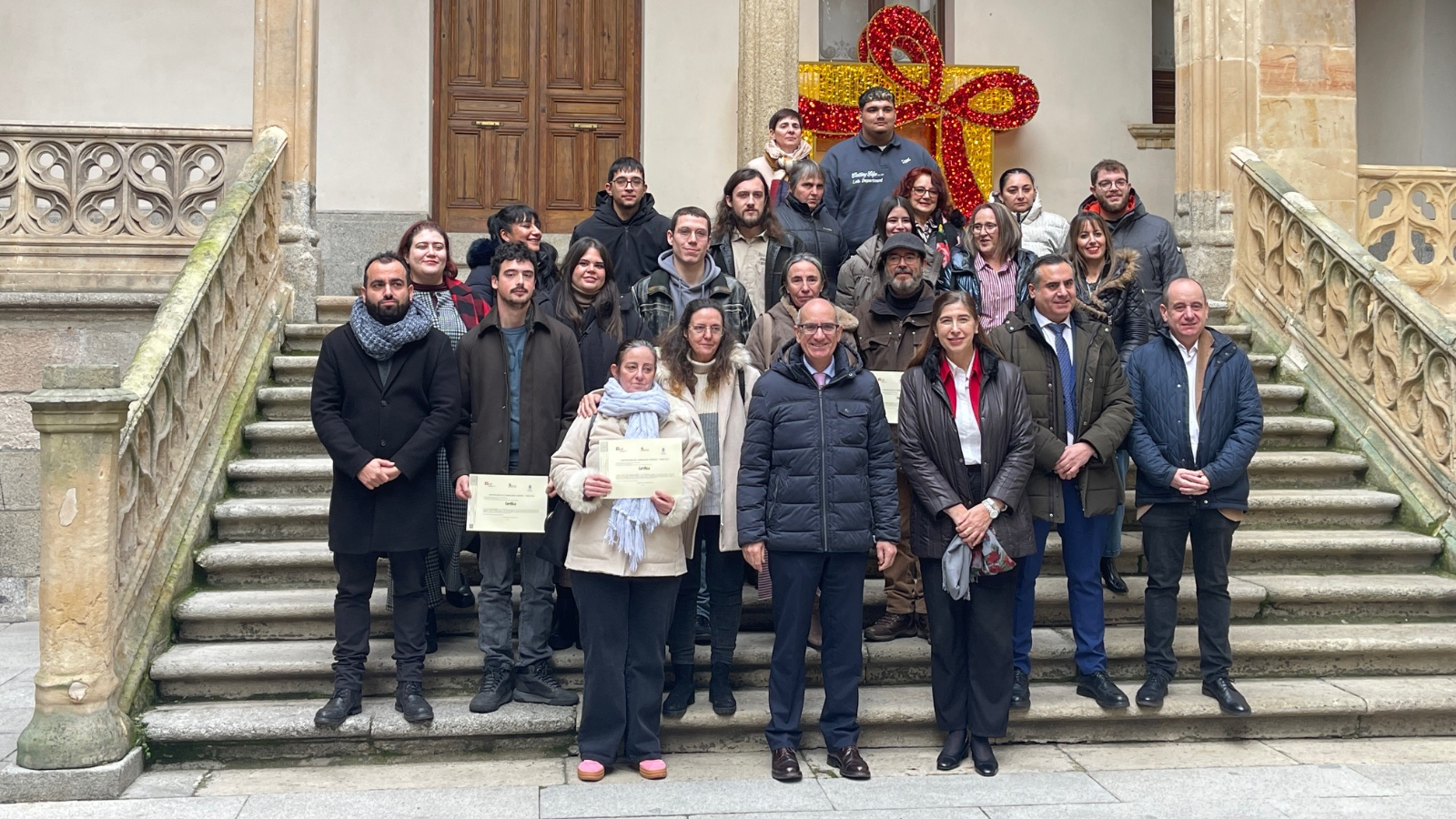 Veinte desempleados de Salamanca concluyen formación en turismo y atención social con un programa de Diputación y Ecyl