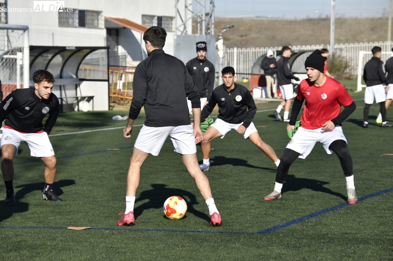 Salamanca UDS traslada su entreno al Tori por el hielo