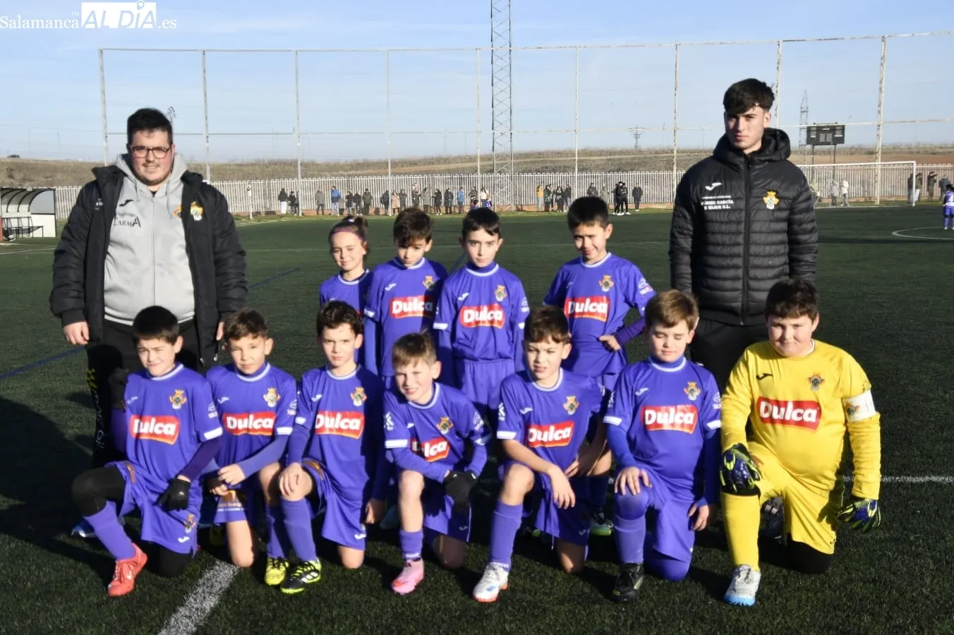 Partidos de fútbol base en El Tori