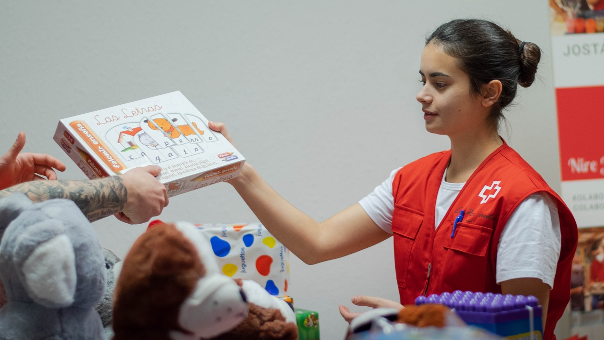 Cruz Roja en Vitigudino recoge juegos y juguetes nuevos para la infancia en vulnerabilidad