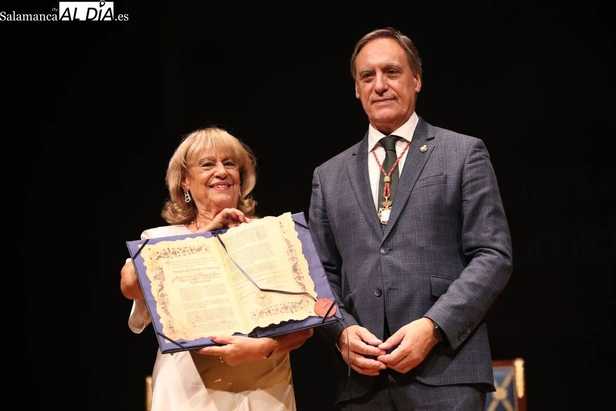 Ceremonia de entrega de la Medallas de Oro de Salamanca 2025