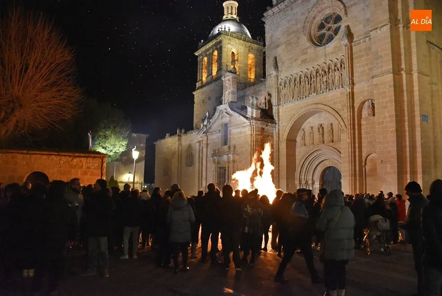Hoguera de San Sebastián en Ciudad Rodrigo