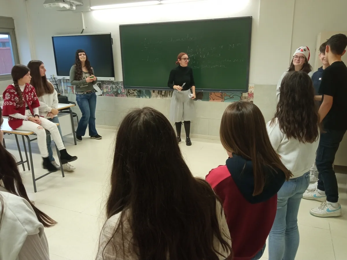 Yincana de juegos celebrada ayer viernes coordinada por Raquel García Sevillano