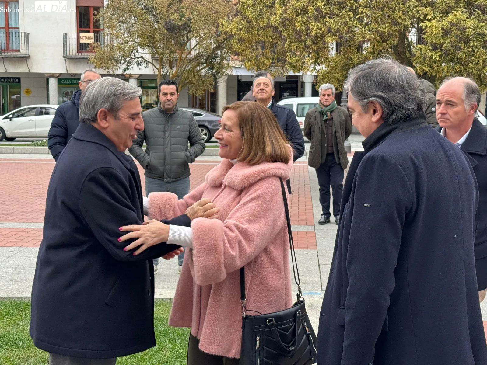 Foto 2 - La Junta presenta en Pe&ntilde;aranda la renovaci&oacute;n total de la carretera entre la ciudad y el l&iacute;mite con &Aacute;vila con 4,5 millones estimados