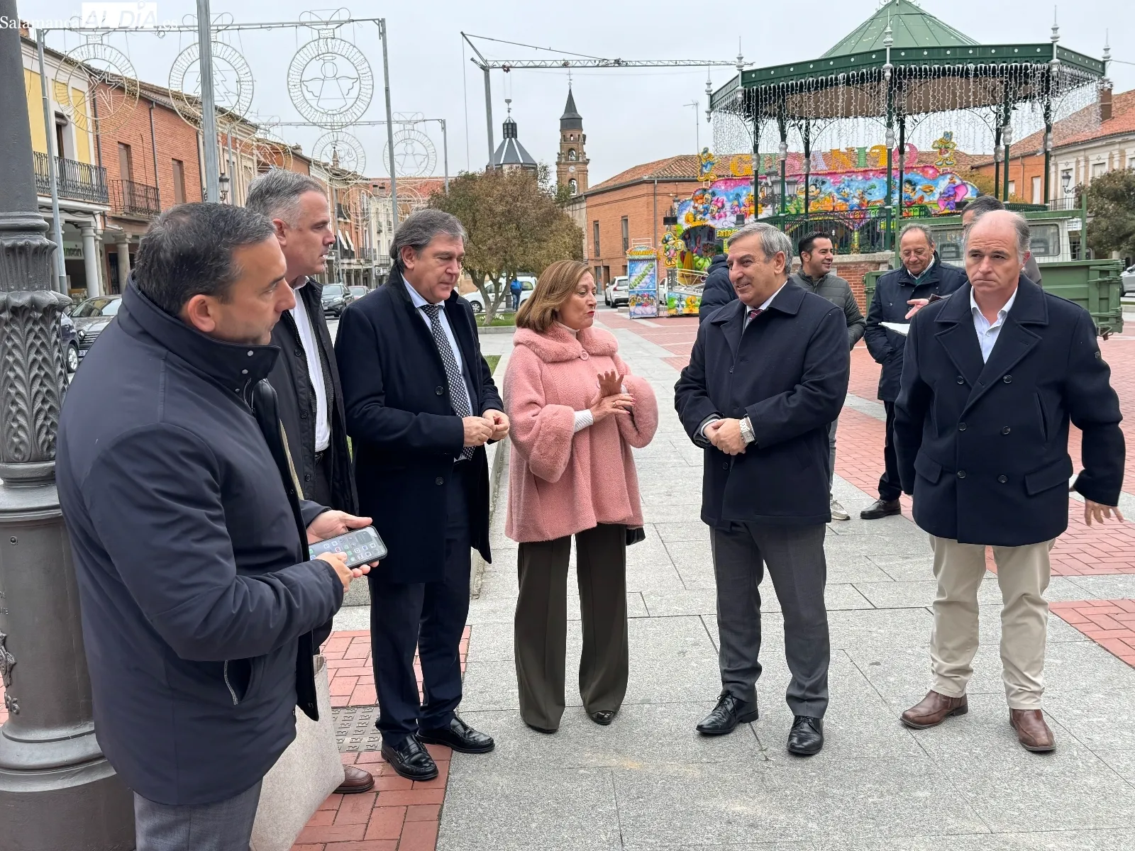 Foto 6 - La Junta presenta en Pe&ntilde;aranda la renovaci&oacute;n total de la carretera entre la ciudad y el l&iacute;mite con &Aacute;vila con 4,5 millones estimados